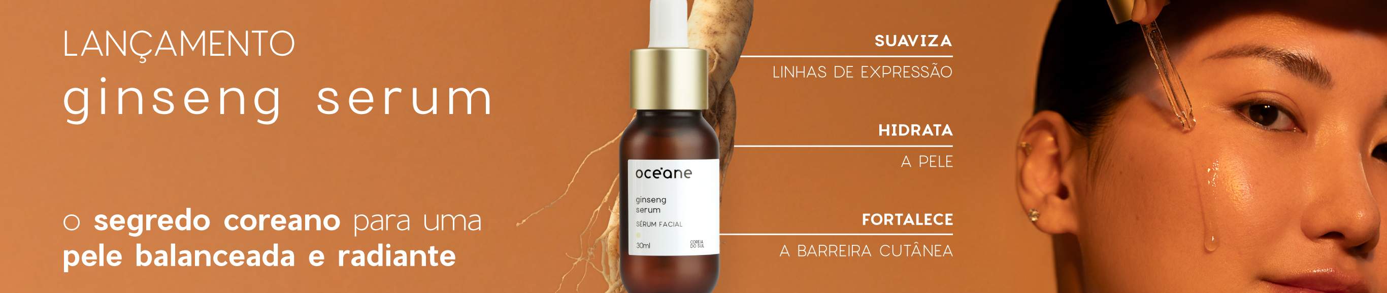 Lançamento Ginseng  Serum