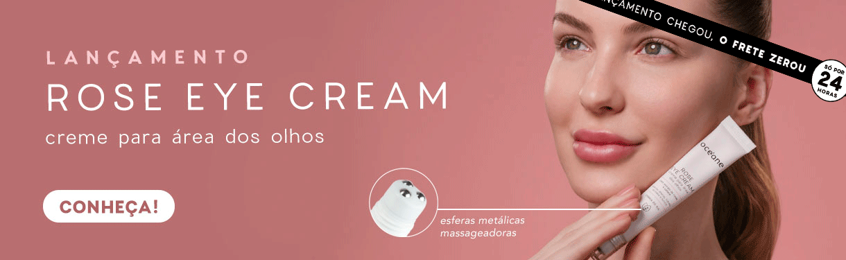 Lançamento Rose Eye Cream I 24 horas com frete grátis