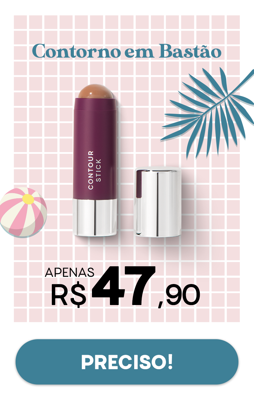 Contorno em Bastão Marrom Claro - Contour Stick Toasted Océane Purple 6g