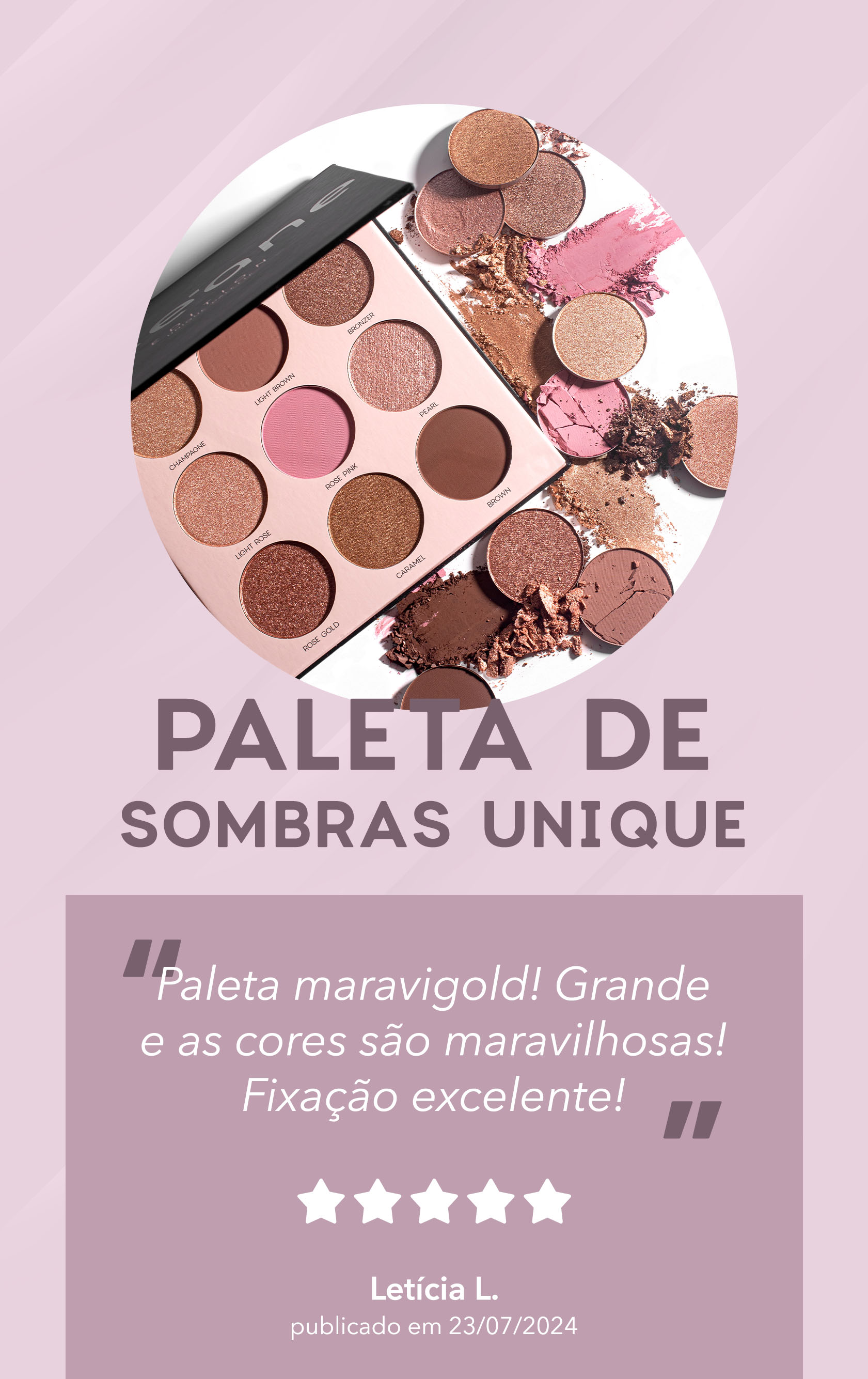 Paleta de Sombras - Unique Palette Océane Edition 25g