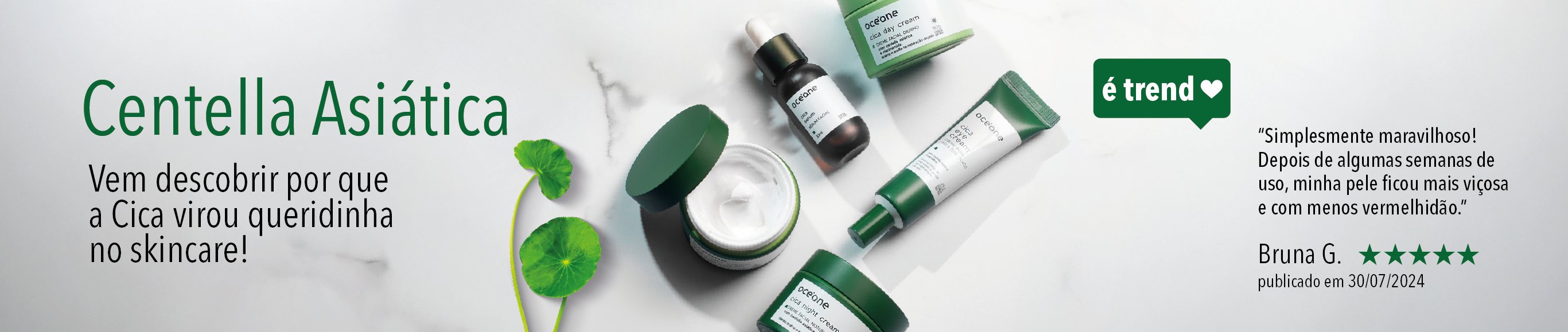 Linha Skincare Cica